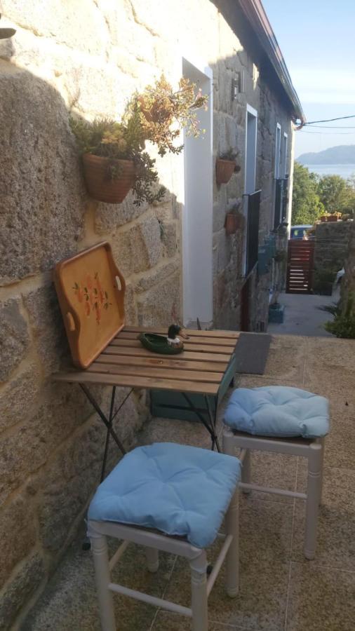 Vivienda Con Terraza En Playas De Baiona Apartment Exterior photo